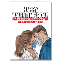 Survive Lockdown Survive Anything Valentines Card